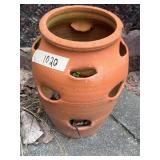 Clay Strawbeery Pot 16'