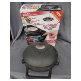 Grillbot automatic grill cleaning robot