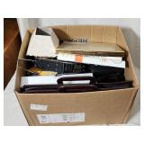 Candle, Scanning Receiver, Books, Briefcase