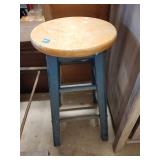 Wood stool