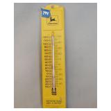 John Deere metal thermometer 13'