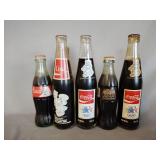 5- Vintage Coca Cola Bottles