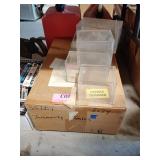 Plastic display cases