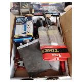 Paint brushes, hardware, CB radio