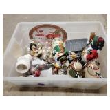 Christmas decor, figurines