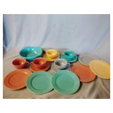 Hazel Atlas milk glass dishes