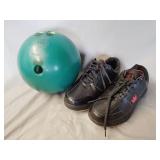 Brunswick bowling shoes size 8.5