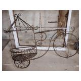 Metal bike decor 31'x22'