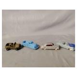 4- Vintage toy cars