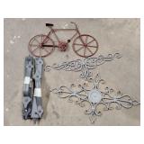 Wood and metal decor