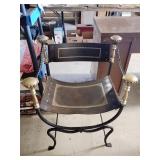 Italian Curule Armchair