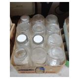 Quart size canning jars
