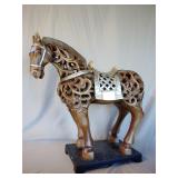 Arabian horse statue, resin 18'x21'