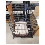Dog crate with dog bed, 18'x24'x21'