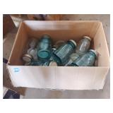 Canning jar assortment-quart, pint, jelly