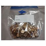 Gold tone costume jewelry