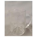 Camel glass beer mug