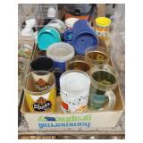 Advertising Glasses, Glass and Plastic