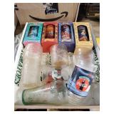 Disney Collector Series Glasses, Coca Cola Glasses
