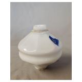 Antique Milk glass weathervane ball