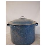Enamel stock pot 14'x9'