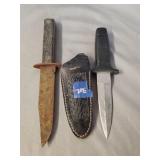 Mini Demon Fixed Blade Knife With Sheath