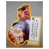 Camel Metal Thermometer 14'x18'
