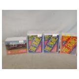 4- Fire Engine Trading Cards Sets
