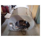 Squirrel cage fan 16'x15'