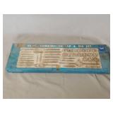 Tap and Die Set, Not Complete