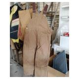 Carhartt bibs, unknown size, no tags