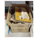 Saddle stitching kit, leather working items
