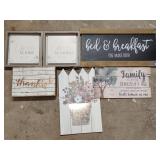 6- Decor hangings