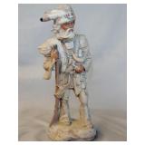 Ceramic provincial figure 7'