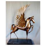Pegasus decor, metal 16'x27'