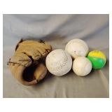 MacGregor Field Master Glove, Baseballs