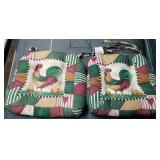 2- Chicken seat cushions