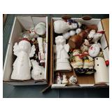 Christmas decor, Christmas figurines