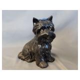 Vintage ceramic terrier 4'x5'