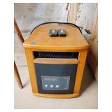 Sun Twin quartz portable heater, two remotes