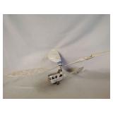 Tin helicopter toy, marked Germany