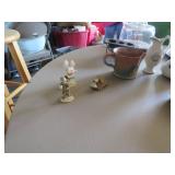 Decorative Ceramics, Trinkets, and a Wooden Jewelr