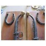 Antique Horse Hames Collar Yokes Harnessï¿½with Hors