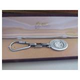 Keychain Featuring United States Buffalo Nickel in