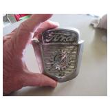 Ford Gear and Lightning Bolt Badge Emblem