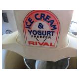 Rival Ice Cream and Yogurt Freezer (No Lid)