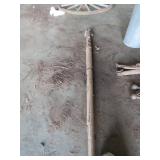 Metal and Wooden Tongue for Horse-Drawn Wagon or I