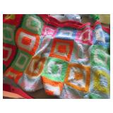 Crocheted and Knitted Textiles and Linens