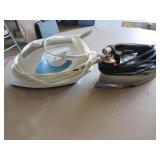 Two Electric Irons, Including a Vintage Model