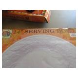 14-Inch Serving Bowl, 18-Inch Oval Platter, and Or